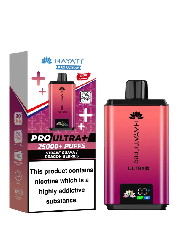 Hayati Pro Ultra Plus Straw Guava / Dragon Berries